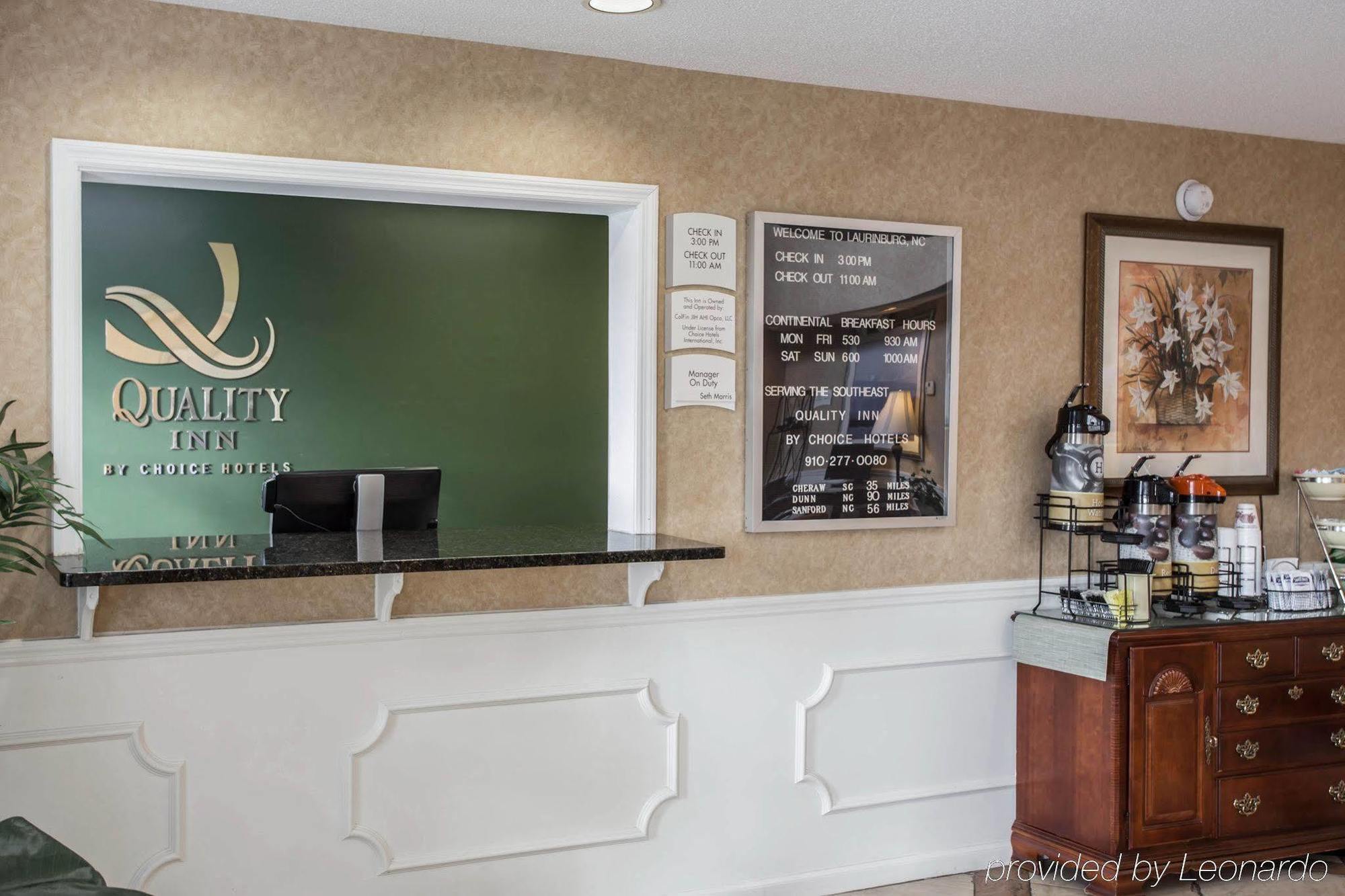 Quality Inn Laurinburg Ngoại thất bức ảnh
